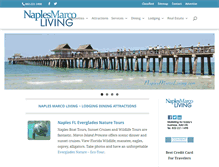 Tablet Screenshot of naplesmarcoliving.com